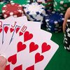 Display4top Texas Holdem Poker Chips Set with Aluminum Case ,2 Decks of Cards, Dealer, Small Blind, Big Blind Buttons and 5 Dice (Silver/500pcs) - Image 6