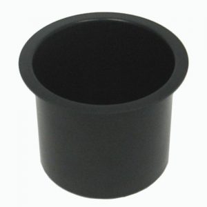 Trademark Poker Jumbo Aluminum Poker Table Cup Holder (Black)