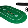 KrockaZone XXL Premium Poker Mat 1000 x 600 mm + Carry Bag - Professional Poker Underlay for Poker Table Topper - Deluxe Poker Mat, Table Mat, Poker Cloth - Image 2