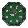 Festnight Gaming Classic Folding Poker Table - Image 5