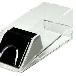 Fat Cat Poker/Casino Game Table Accessory: Playing Card Dealing Shoe for Blackjack, Holds 1-4 Decks