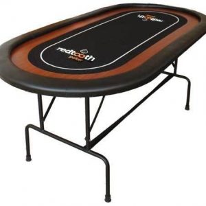Redtooth Poker 8 Seat Speed Cloth Poker Table with Foldable Legs and Carry Case