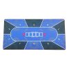 Martola Foldable poker mat, 1.2x0.6m playing cards poker mat, poker table mat, poker cloth, poker carpet for poker table - Image 2
