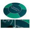 Portable Round Poker Table Mat-120cm Diameter - Smooth Tabletop Rubber Sole With Foldable Bag - Easy To Roll Up And Pack Away - Image 3