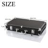 Display4top 300 Piece Texas Holdem Poker Chips Set with Aluminum Case ,2 Decks of Cards, Dealer, Small Blind, Big Blind Buttons and 5 Dice (300 Piece Chips) - Image 7