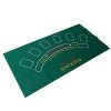 Millster Poker Chips Poker Set Poker Poker Set Texas -Double-sided Pattern Game Table Felt Non-woven Cloth -Waterproof Table Mat Blackjack Roulette Tablecloth - Image 5