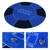 120cm Diameter Poker Mat, Anti-Slip Professional Texas Hold'em Table Mat Portable Rubber Round Table Top Layout Poker Mat With Foldable Bag - Image 4