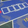 Martola Foldable poker mat, 1.2x0.6m playing cards poker mat, poker table mat, poker cloth, poker carpet for poker table - Image 7