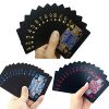 Saniswink 1/2Pack Waterproof Washable Foil Poker Table Game Magic Playing Card Party Favor - Image 4