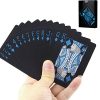 Saniswink 1/2Pack Waterproof Washable Foil Poker Table Game Magic Playing Card Party Favor - Image 2