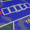 YFY Poker Table Mat, Poker Mat Non-slip Texas Hold'em Table Mat Poker Game Mat Playing Cards Poker Mat for Family Games, 120 × 60cm - Image 5