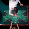 YFY Poker Table Mat, Texas Hold'em Poker Mat Non-slip Texas Hold'em Table Mat Poker Game Mat Playing Cards Poker Mat for Family Games, 120 × 60cm - Image 7