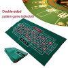 Roulette Tablecloth--Felt Poker Table Cloth--Waterproof Blackjack Table Cloth Double-sided Pattern Playing Cards Table Cloth--Felt Non-woven Roulette Layout Playing Cloth - Image 6
