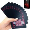 Saniswink 1/2Pack Waterproof Washable Foil Poker Table Game Magic Playing Card Party Favor - Image 8