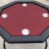 Yuanhe 108X60Inch Section of Two-Tone Suited Poker Table Speed Cloth - Image 6